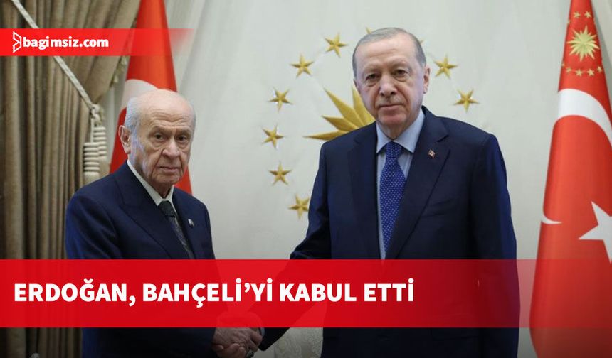 Türkiye Cumhurbaşkanı Erdoğan, MHP Genel Başkanı Bahçeli ile görüştü