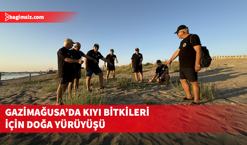 Her Daim Doğa Dostları Grubu'ndan kıyı bitkilerini gözleme etkinliği