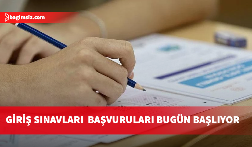 NKL ve Türk Maarif Kolejleri giriş sınavları için başvurular bugün başlıyor
