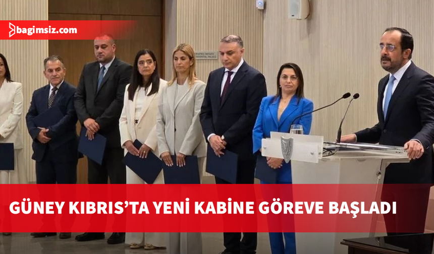 Güney Kıbrıs’ta yeni kabine göreve başladı