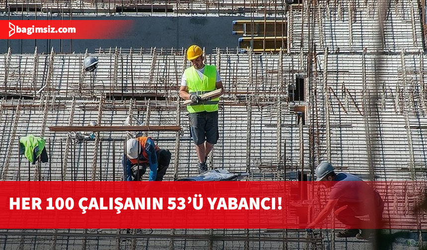 Ülkede kaçaklar hariç 91 bin civarında ‘yabancı’ çalışan var