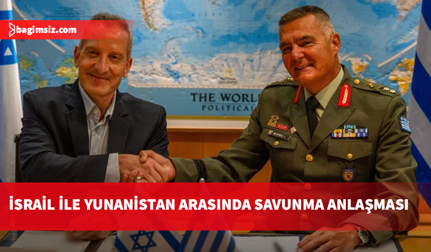 İsrail ile Yunanistan, "Aşil Kalkanı" hava savunma anlaşmasını imzaladı