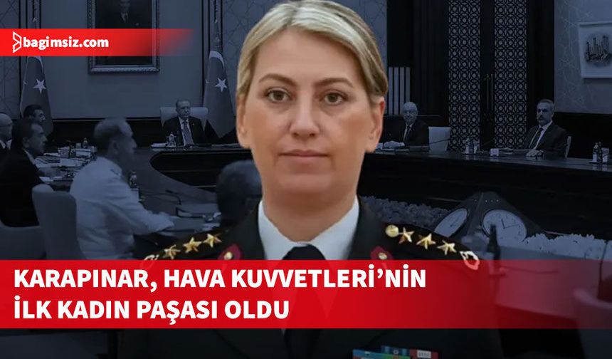 Türk Hava Kuvvetleri'nin ilk kadın paşası Özlem Karapınar oldu