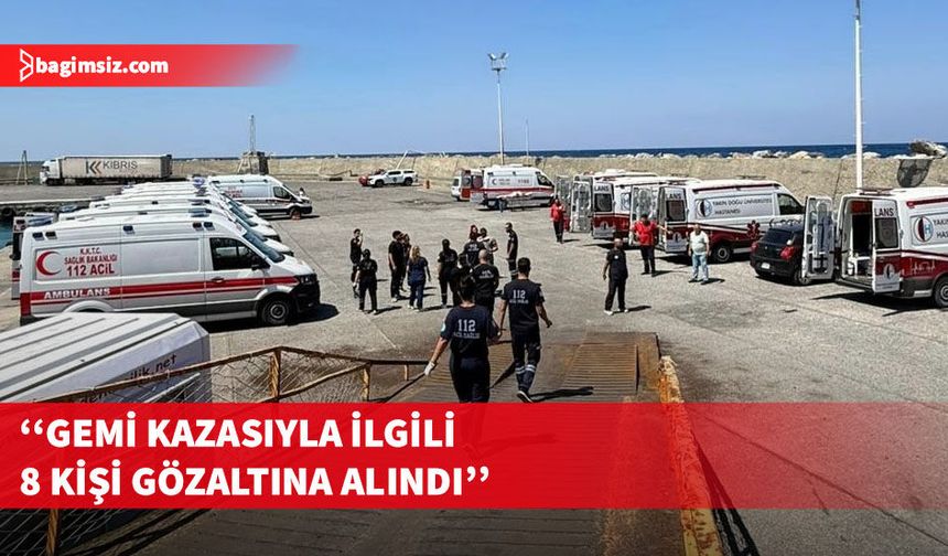 Üstel: Kıbrıs’ın yaşadığı en büyük deniz felaketiyle karşı karşıyayız