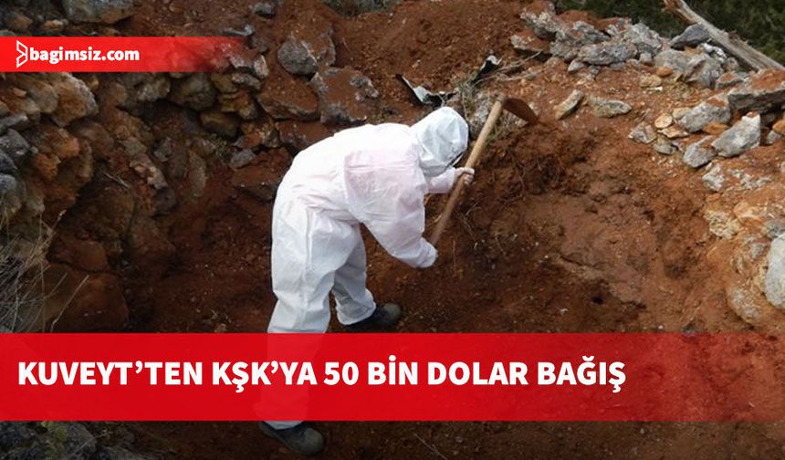 Kuveyt Devleti, Kayıp Şahıslar Komitesi’ne 50 bin dolar bağış yaptı