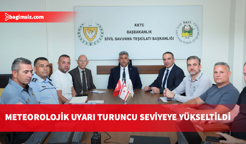 SSTB: Meteorolojik uyarı ‘turuncu ikaz’ seviyesine yükseltildi