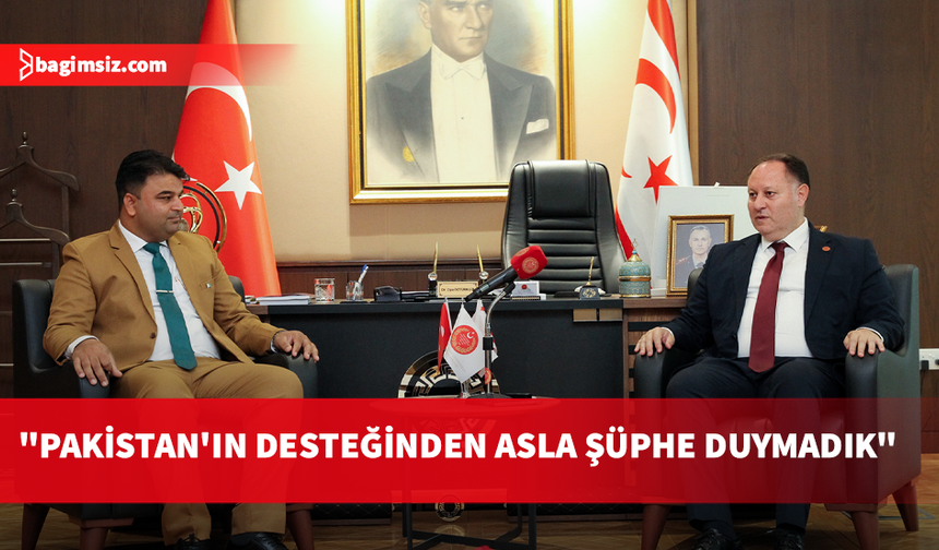 Öztürkler: Pakistan, milli mücadelemizde her zaman yanımızda oldu