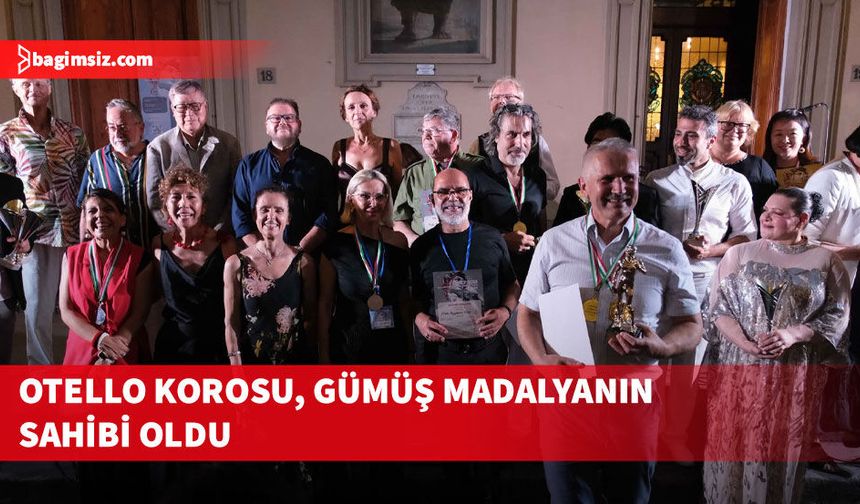 Otello Çoksesli Korosu, Floransa’da gümüş madalya kazandı