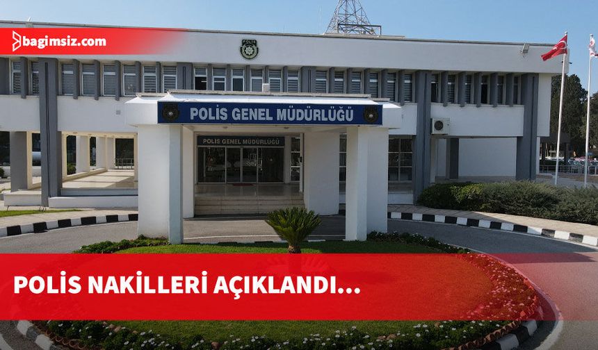 Polis Genel Müdürlüğü'nde 5 müdür ve 142 personelin görev yeri değiştirildi