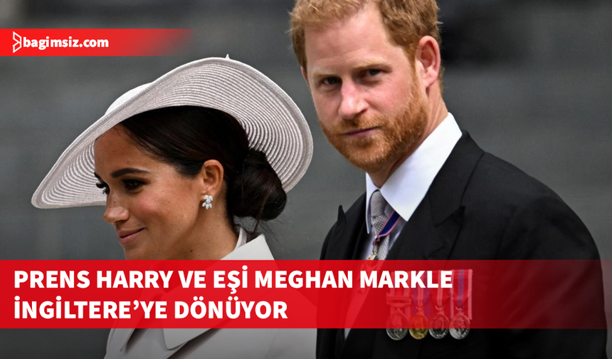 İngiliz basınına göre ABD'de yaşayan Prens Harry ve eşi Meghan Markle İngiltere'ye dönüyor