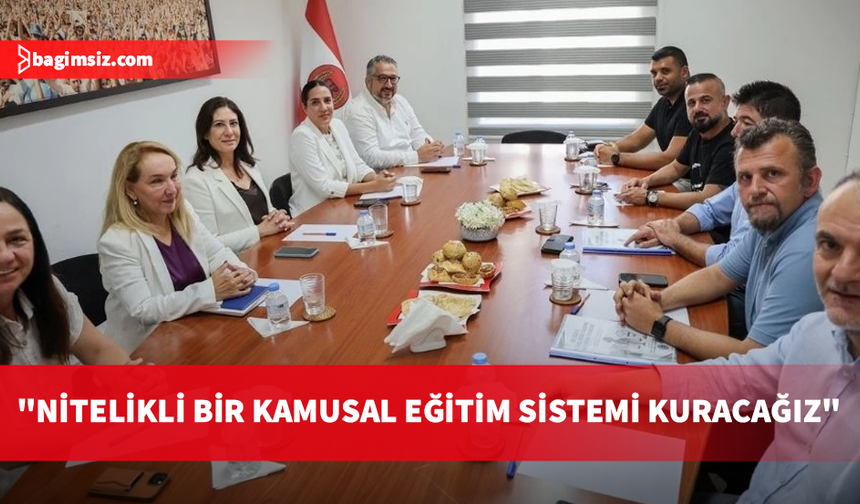 CTP, KTOEÖS heyetini kabul etti: Göç Yasası ve eğitim sorunları masaya yatırıldı