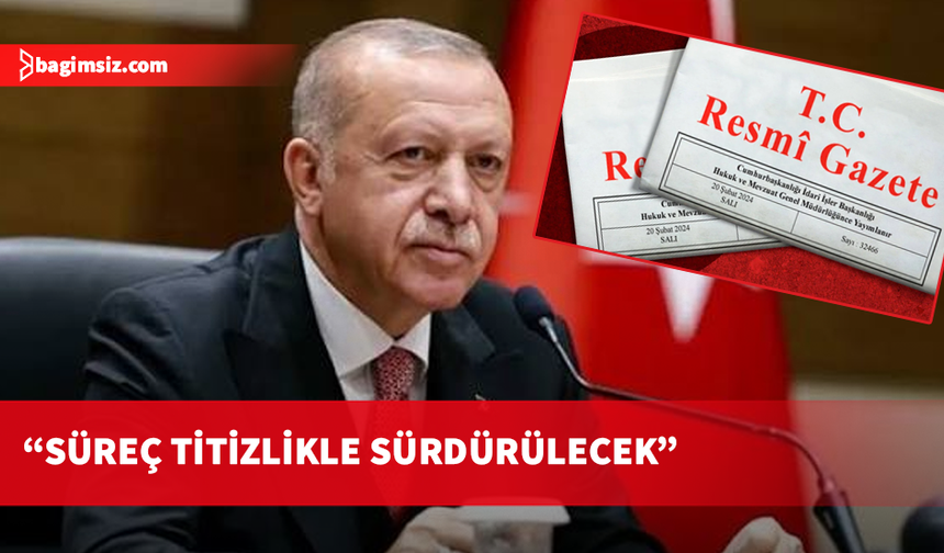 Terörsüz Türkiye sürecine ilişkin kanun Resmi Gazete'de yayımlandı