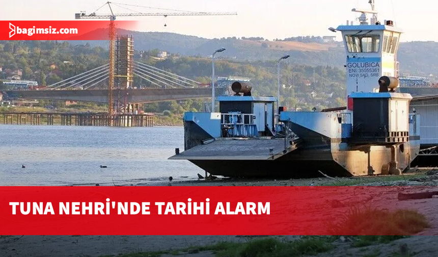 Bulgaristan'da Tuna Nehri Alarmı: Su seviyesi rekor düzeyde düştü, yeni kum adaları oluştu