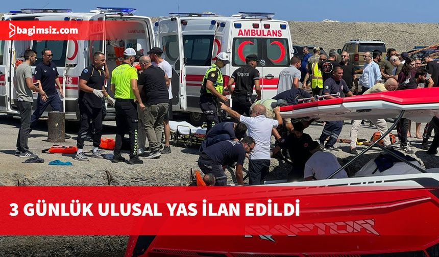Girne’deki gemi faciası sonrası KKTC’de 3 günlük yas ilan edildi