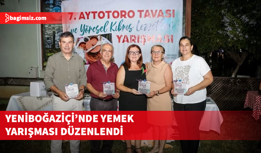 Yeniboğaziçi’nde yemek yarışması düzenlendi