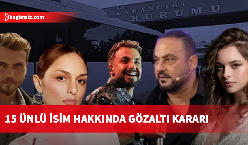 Aras Bulut İynemli, Hasan Şaş ve Sefo dahil 18 gözaltı kararı