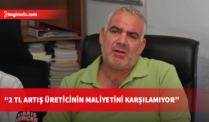 Onalt: Süt maliyet hesabı yine devlet sırrı olarak kaldı