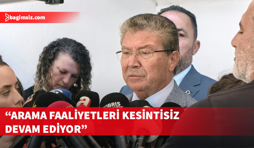 Üstel: Arama çalışmaları devam ediyor, TCG IŞIN, yakıt ikmali amacıyla geçici olarak görev bölgesinden ayrıldı