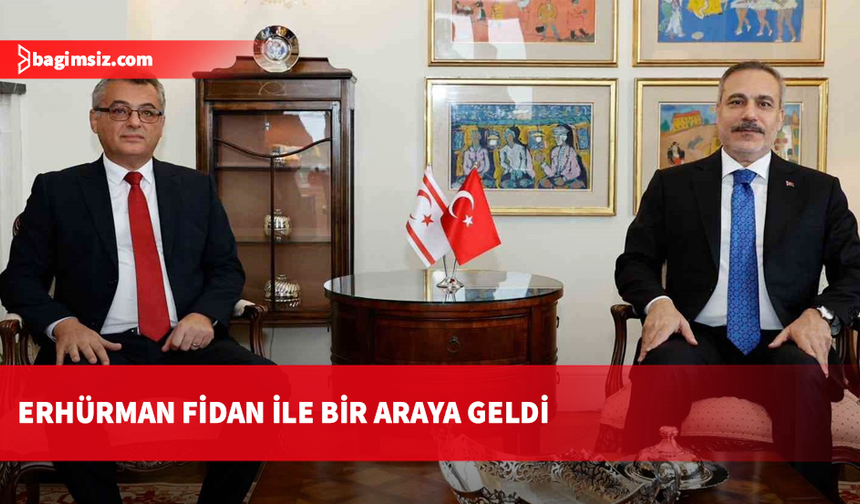 Cumhurbaşkanı Erhürman ve Bakan Ertuğruloğlu, Fidan ile bir araya geldi!