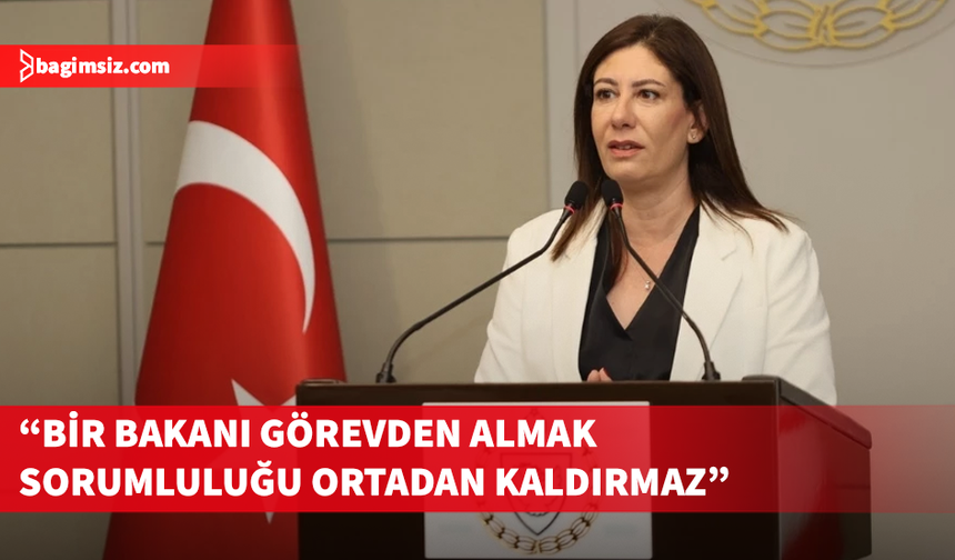 İncirli: Üstel hükümetinin, bir bakanını görevden alarak sorumluluktan kurtulması mümkün değildir