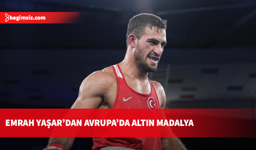 Milli boksör Emrah Yaşar Avrupa şampiyonu oldu: Finalde rakibini 5-0 yendi