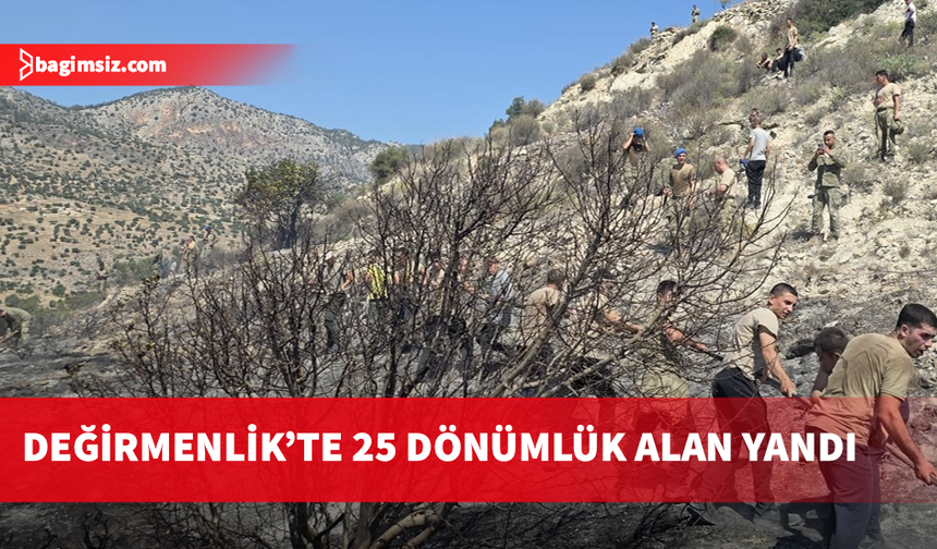 Değirmenlik’te ihmalkarlık yangına sebep oldu