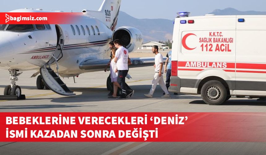 Alabora olan gemiden kurtarılan hamile kadın ambulans uçakla Türkiye'ye gönderildi