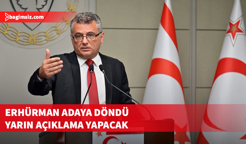 Cumhurbaşkanı Erhürman New York'tan döndü