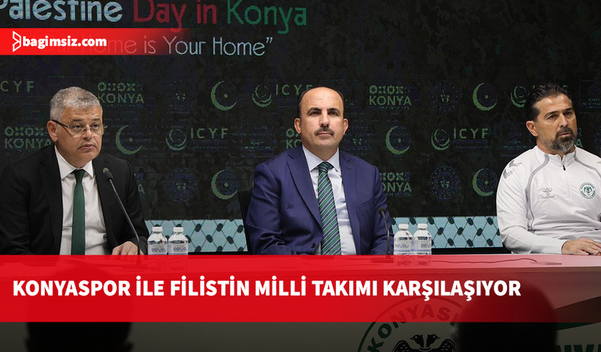 Konyaspor ile Filistin Milli Takımı karşı karşıya gelecek