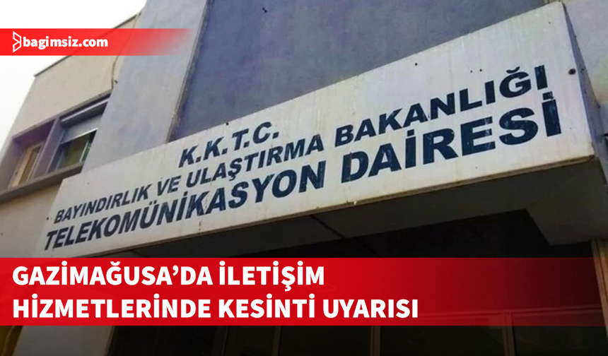 Gazimağusa’da ana dağıtım kablosu tamir edilecek