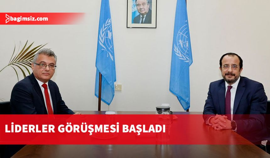 Erhürman-Hristodulidis görüşmesi ara bölgede başladı