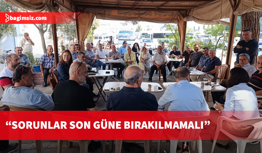 HP, toplu taşımacılık sektörünün sorunlarını masaya yatırdı