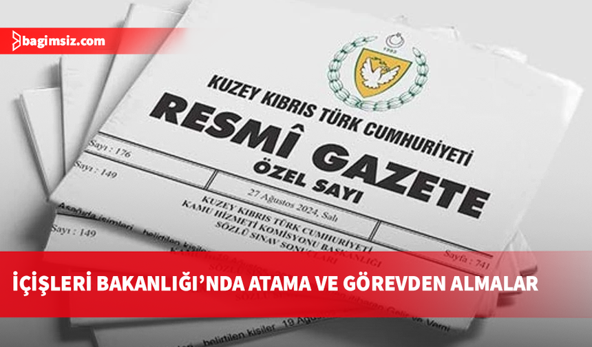 İçişleri Bakanlığı Bakanlık Müdürlüğü'ne Murat Zeki Civelek getirildi
