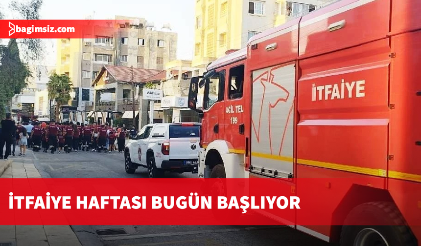 İtfaiye Haftası kapsamında ilçelerde çeşitli etkinlikler düzenlenecek