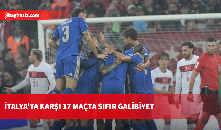 A Milli Futbol Takımı, İtalya’yı yine yenemedi