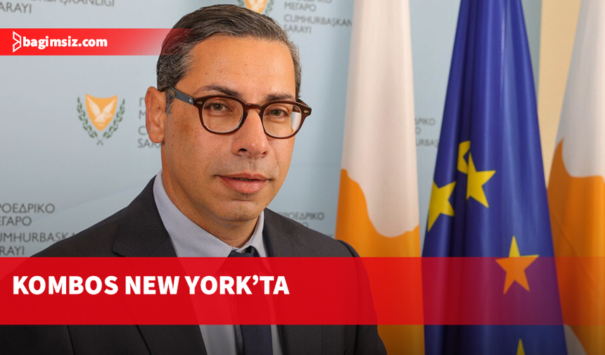 Rum Dışişleri Bakanı Konstantinos Kombos New York'ta