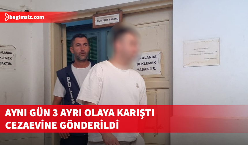 Girne’de maket bıçaklı dehşet...