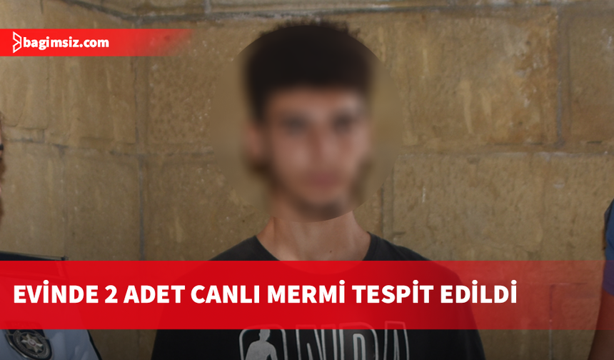 Sevgilisinin evini yakan kadının oğlu mermiyle yakalandı!