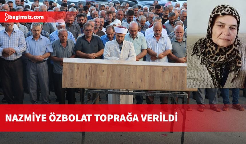 Filo Jet faciasında hayatını kaybeden Nazmiye Özbolat memleketi Hatay'da son yolculuğuna uğurlandı...