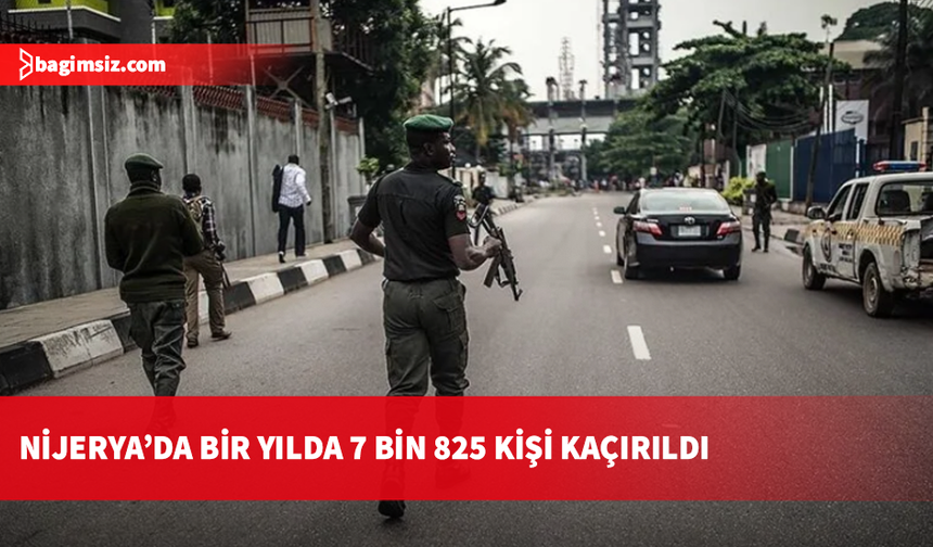 Nijerya'da bir yılda 7 bin 825 kişi fidye için kaçırıldı
