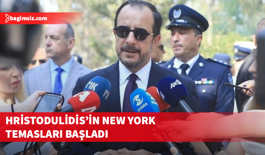 Hristodulidis’in New York temaslarında Kıbrıs gündemi öne çıkıyor