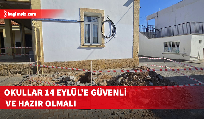 Maviş: Milli Eğitim Bakanlığı okullarda devam eden tüm çalışmaları gecikmeden tamamlamalı
