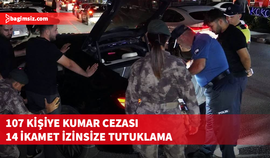 Lefkoşa, Gazimağusa, Girne, Güzelyurt ve İskele'de kapsamlı asayiş denetimleri gerçekleştirildi