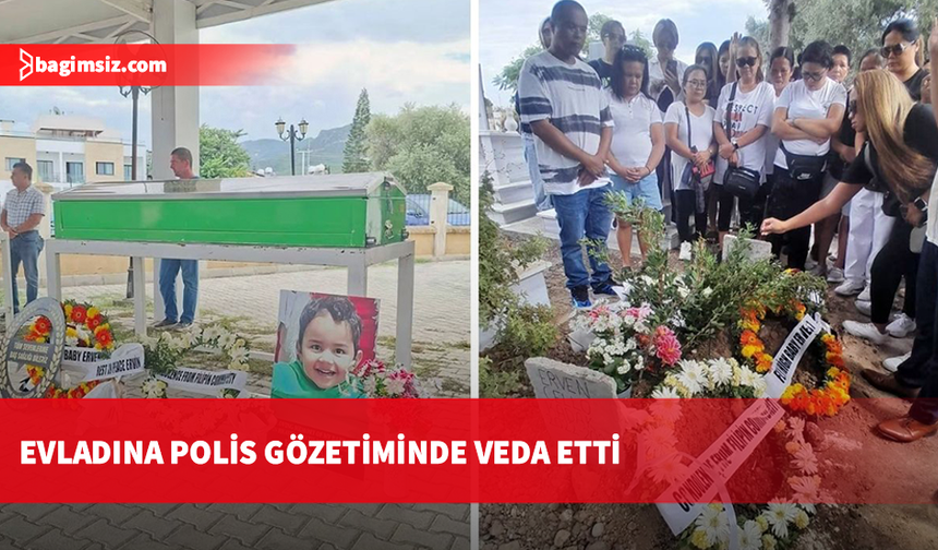 Havuza düşerek ölen 4 yaşındaki Erven son yolculuğuna uğurlandı: Anne polis gözetiminde katıldı