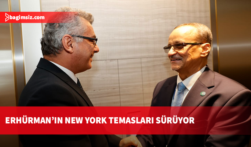 Cumhurbaşkanı Erhürman, İslam İşbirliği Teşkilatı Genel Sekreteri İsmail Vild eş-Şeyh Ahmed ile görüştü