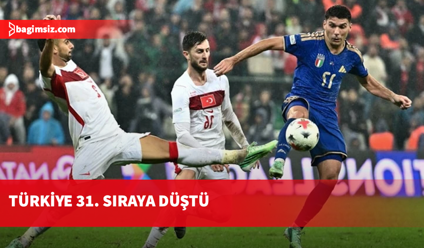 FIFA, dünya sıralamasını yeniledi: A Milli Takım'ın düşüşü sürüyor!