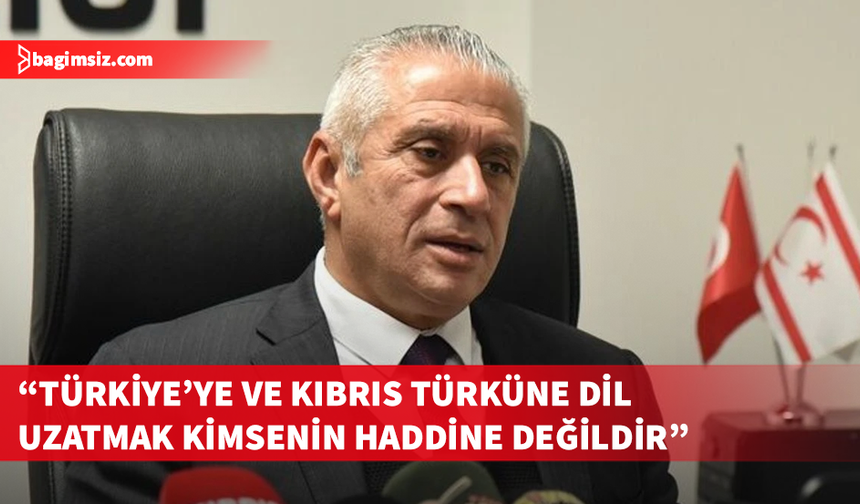 Taçoy'dan Rum Yönetimi Başkanı  Hristodulidis’in BM konuşmasına tepki