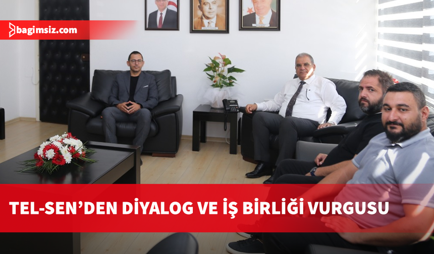 Bakan Sucuoğlu, TEL-SEN Yönetim Kurulu’nu kabul etti