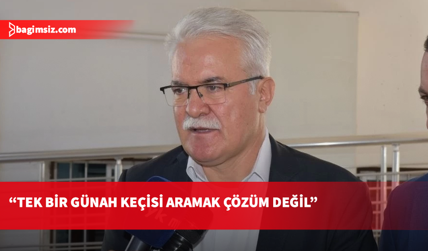 Atalay: Bu süreçte siyasetle ilgili hiçbir şey konuşulmamalı