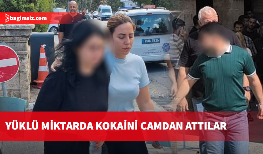 Girne’de eski karı koca uyuşturucu ağının ortasında yakalandı